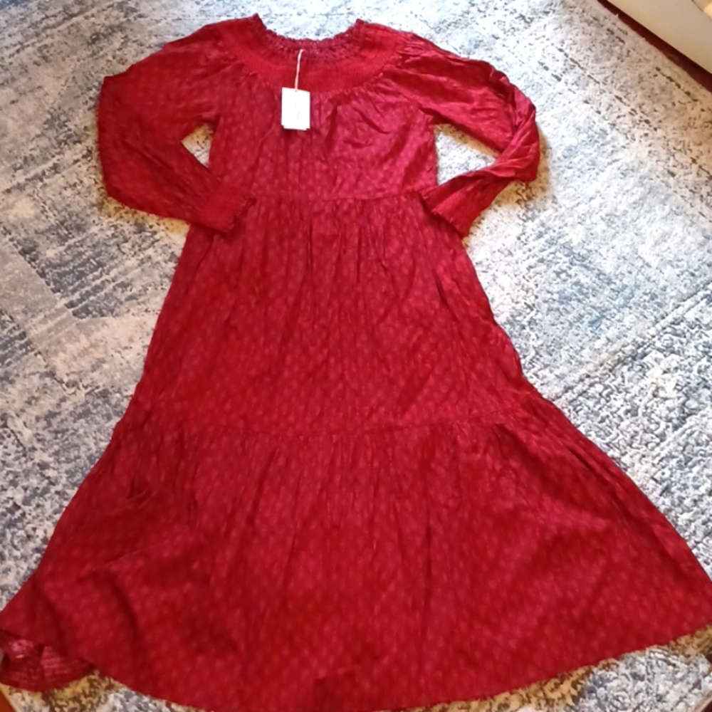 Universal Thread - Red Ruched Dress